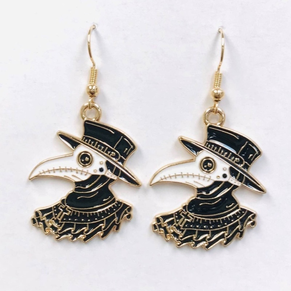 Plague Doctor Earrings